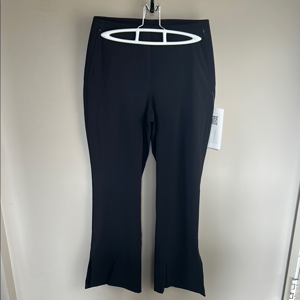 Black Women's Stretch Flare Pants